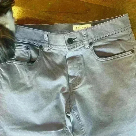 J Hilburn straight 5 pocket twill pant. Size 30. Perfect condition - Picture 6 of 8